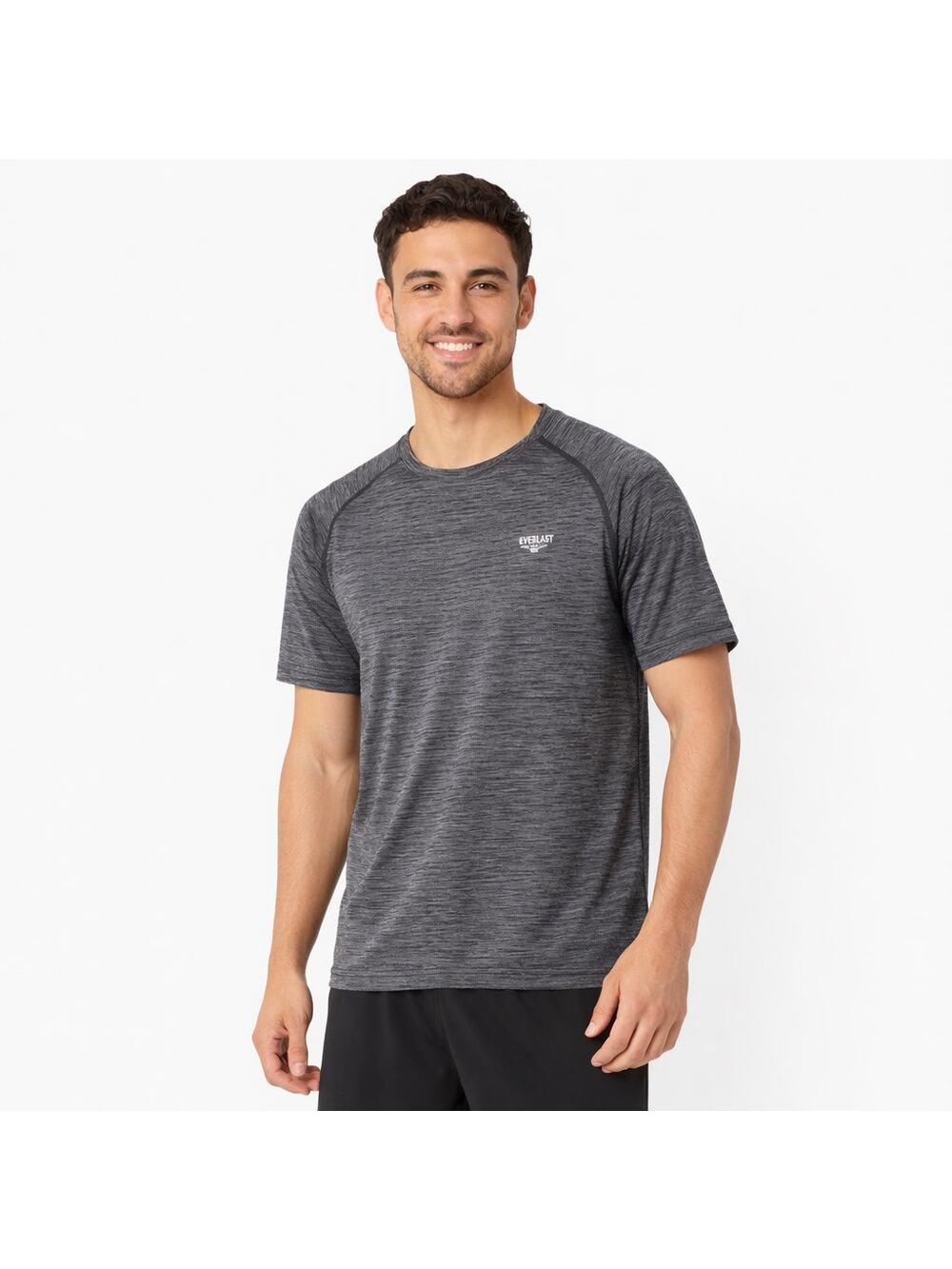 NWT Everlast Seamless Performance Tee Gray XL Slim Fit